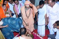 HH Swamiji's arrival, Purnakumbha Swagata